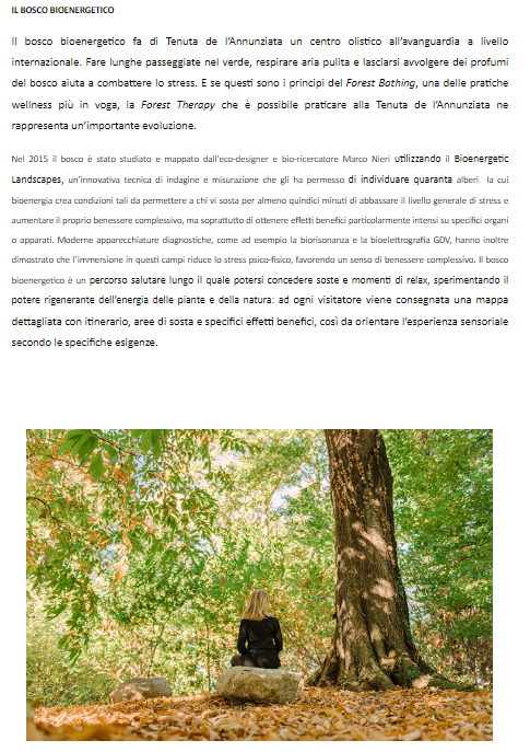 FOOD AND BEAUTY PASSION - Dal 28 Aprile al 1 Maggio a MIA FAIR una mostra fotografica racconta la magia del bosco bioenergetico di Tenuta de l'Annunziata