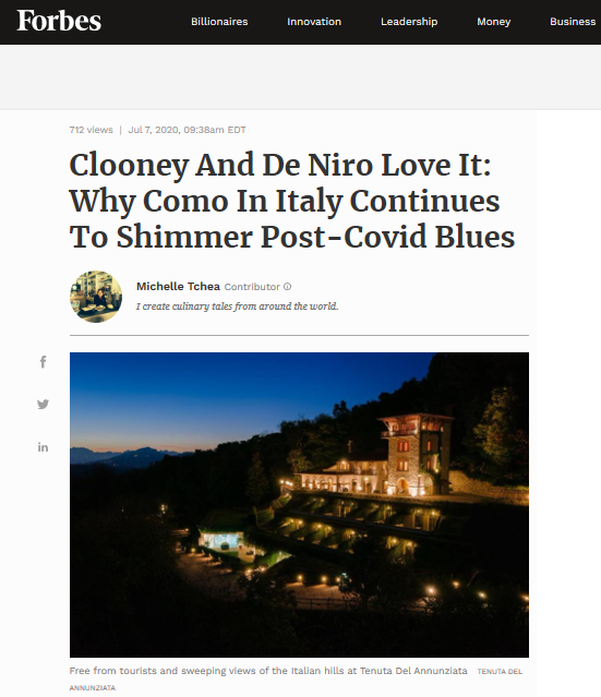 FORBES USA -  Michelle Tchea Contributor