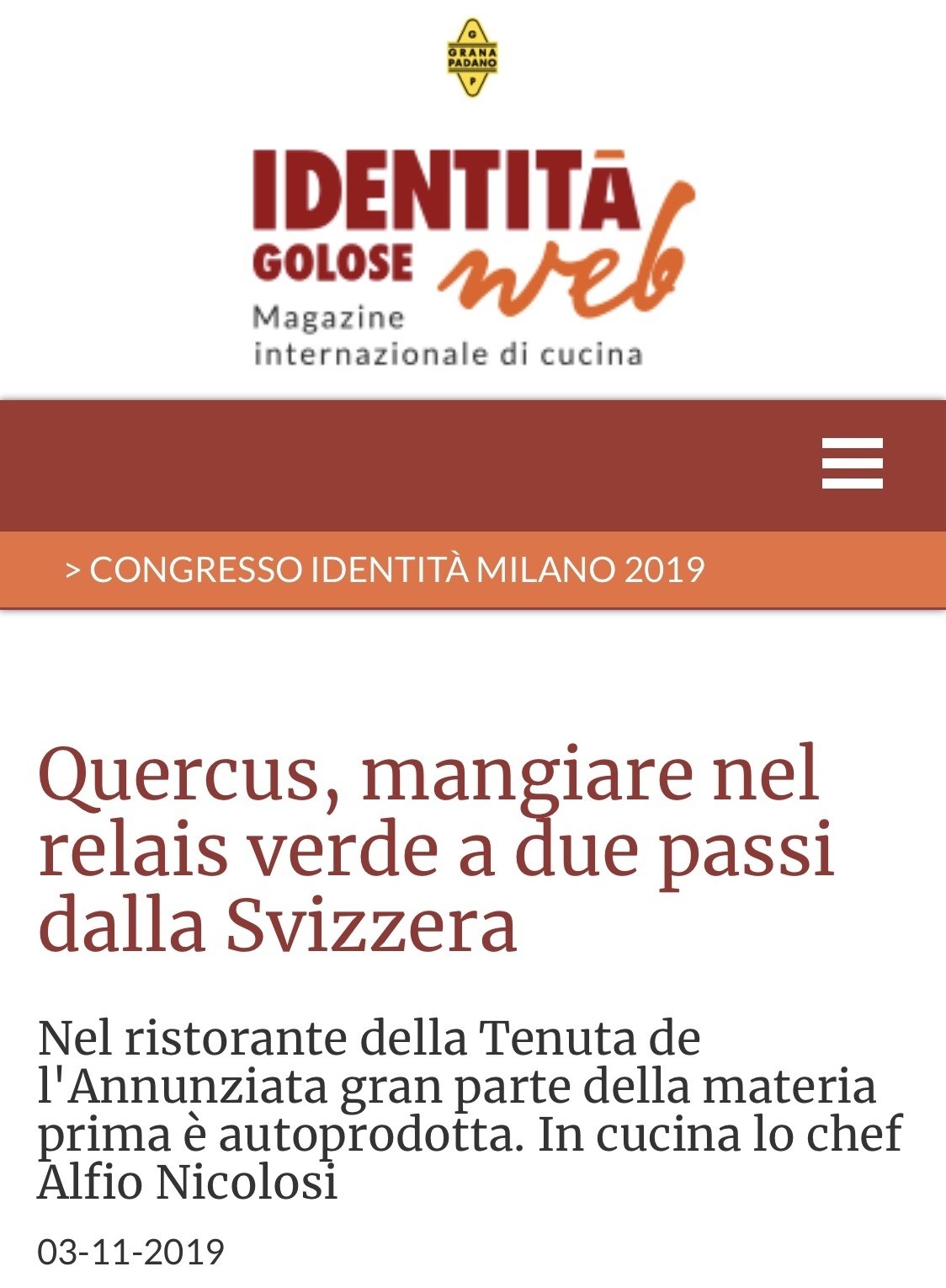 Identità Golose web - Magazine Internazionale di Cucina