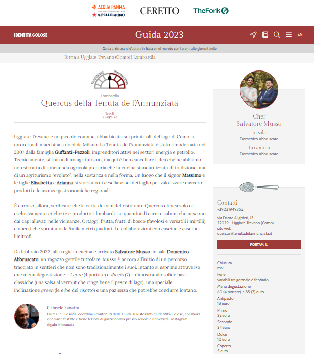 IDENTITA' GOLOSE - Guida 2023