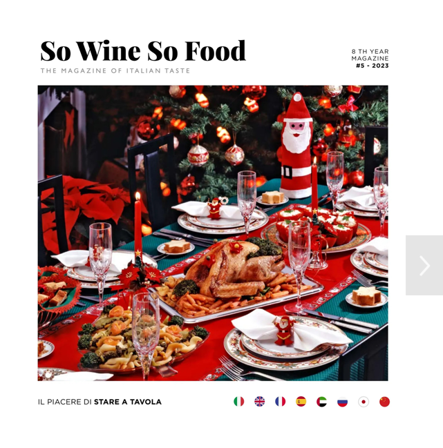 SO WINE SO FOOD - ...all'insegna del turismo slow I pag. 12