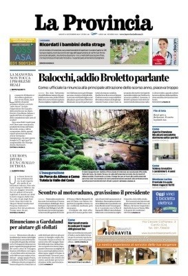 La Provincia di Como - 2 Novembre 2019