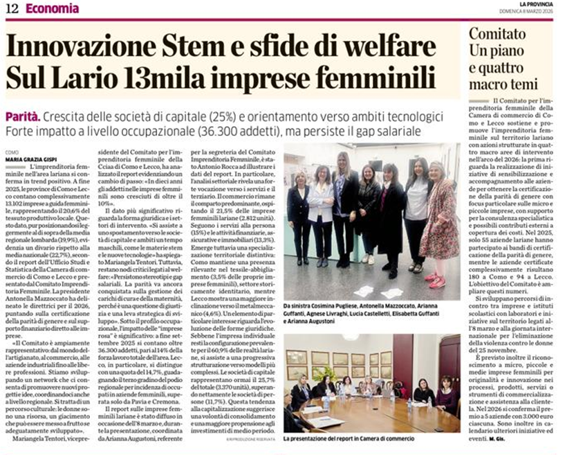 La Provincia I Innovazione e sfide di welfare