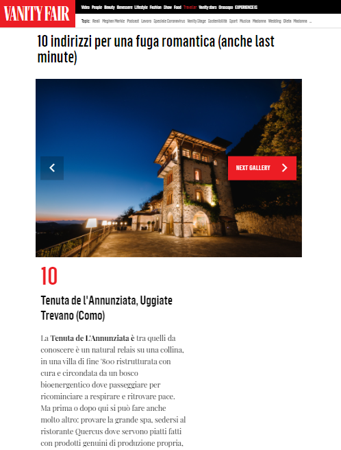 10 indirizzi per una fuga romantica (anche last minute) | VANITY FAIR